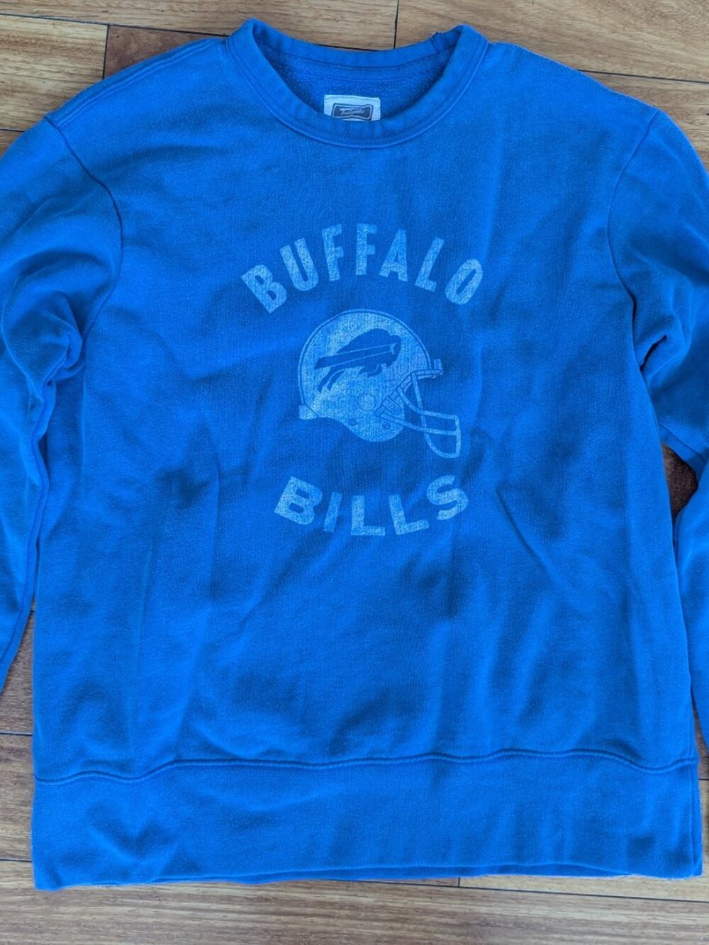 NFL Buffalo Bills Mafia Tailgate Crewneck Sweatshirt Retro Blue Unisex Size S